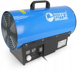 Nagrzewnica Gazowa Dmuchawa Z Termostatem 15kw Lcd-5
