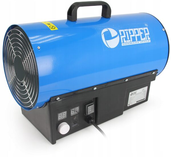 Nagrzewnica Gazowa Dmuchawa Z Termostatem 15kw Lcd-5