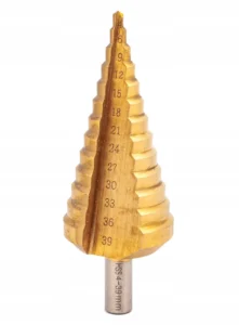 Wiertlo Wiertla Stopniowe Stozkowe Tytan 4-39-4