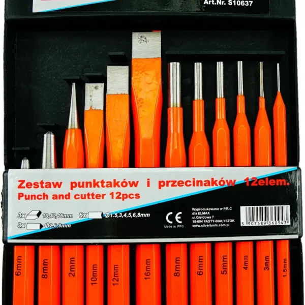 Zestaw 12szt Wybijakow Wybijaki Przecinaki Punktak-2