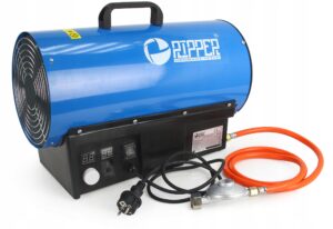 Nagrzewnica Gazowa Dmuchawa Z Termostatem 15kw Lcd-9