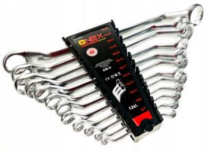 Klucze Plasko Oczkowe 6-32mm 12szt Zestaw Kluczy-11