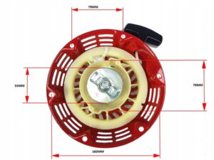 Starter Szarpak Zapalanie Agregat Gx160 Gx120 Gx200