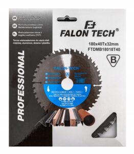 Tarcza Wielozadaniowa 180x32mm 40t Drewno Metal Aluminium Plastik-2