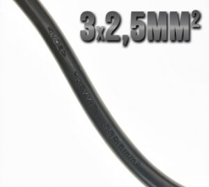 Przedluzacz Ogrodowy Metalowy Bebnowy 50m 3×2,5mm-8