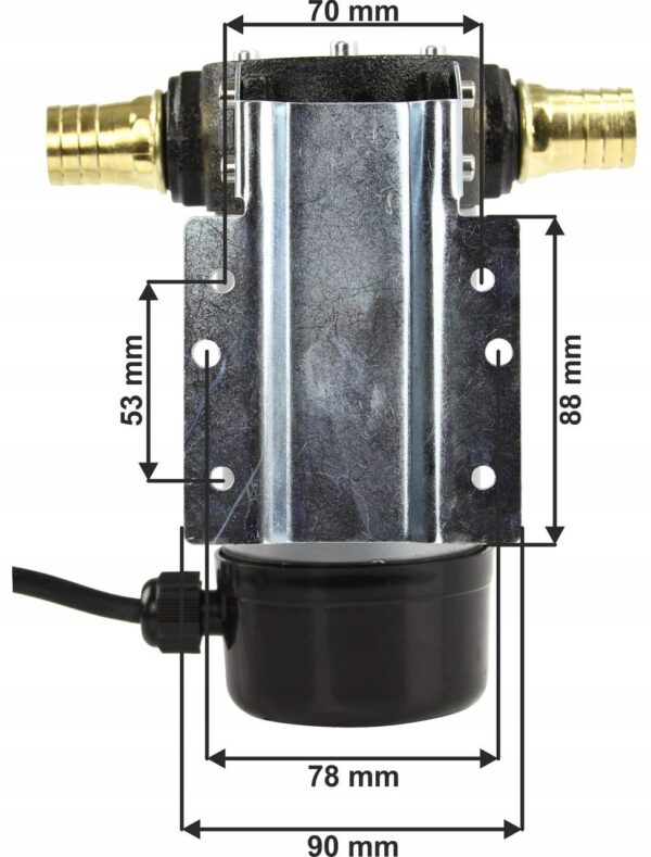Pompa Cpn Do Paliwa Oleju 12v 55l/min+waz 4m-9