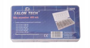 Nity Zrywalne Zestaw Nitow Trzpieniem Stalowym 400 Szt. Organizer-8