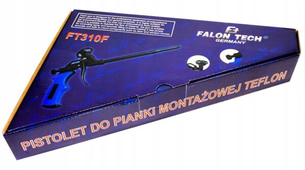 Pistolet Do Pianki Montazowej Teflon + 2 Koncowki-11