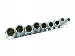 Klucze Dlugie Nasadki Hex 1/4 Na Szynie 5-13 Mm-3