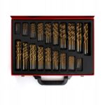 Zestaw Wiertel Tytan Hss Do Metalu 170 Szt Walizka-9