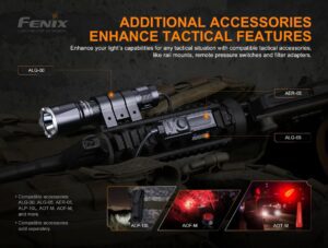 Fenix Latarka Diodowa Taktyczna Tk16 V2.0 Zielona Usb-c 3100lm 380m-7