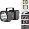 Mocna Latarka Podwojna 2w1 Wodoodporna 1200 Lm-8