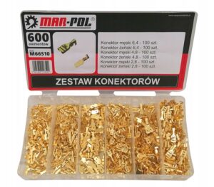 Zestaw Konektorow Samochodowych Konektory 600szt.-4