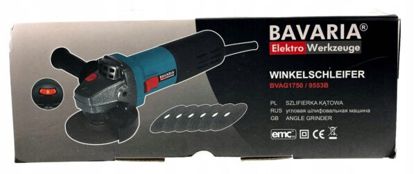 Szlifierka Katowa 125mm 1750w Regulacja Obrotow-3