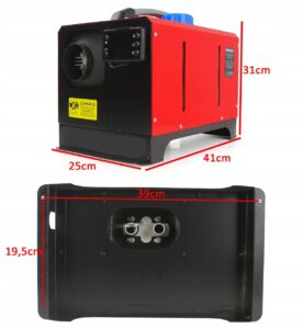 Nagrzewnica Dmuchawa Ogrzewanie Postojowe 8000w 230v 12v 8kw-15