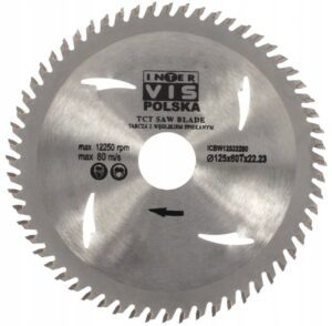 Tarcza Do Drewna Inter-vis Ivbw12560 125×22,23 Mm 60z-2