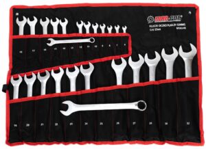 Klucze Plaskie Plasko Oczkowe Zestaw 6-32 Mm 25 El-12
