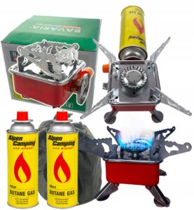 Kuchenka Gazowa Palnik Turystyczny Przenosny +etui