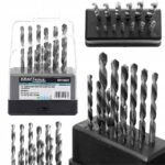 Mocne Wiertla Do Metalu I Betonu Zestaw 13 El Hss