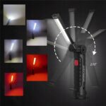 Lampka Warsztatowa Latarka Z Magnesem Usb 5w1-8