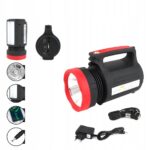 Latarka Led Szperacz Mocny Reflektor Powerbank 5500mah-7