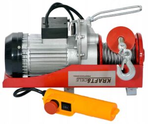 Wyciagarka Wciagarka Elektryczna Linowa 500kg 230v-10