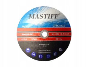 Tarcza Do Metalu Mastiff Mfmc23020 230×22,2mm-5