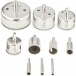 Otwornica Diamentowa Gres Plytki Zestaw 10 Sztuk-13