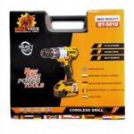 Wiertarko Wkretarka Akumulatorowa Z Udarem 2w1 48v 2x 5ah Walizka Brusshles-8