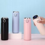 Kubek Termiczny Duzy Termos Z Ustnikiem 420ml Lcd Smart-7