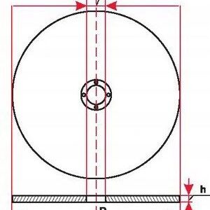 Tarcza Do Ciecia Metalu 350×32 Mm-2
