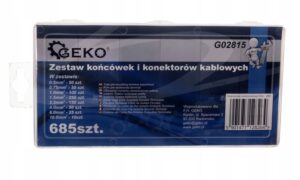 685szt Koncowek I Konektorow Kablowych G02815 Geko-12