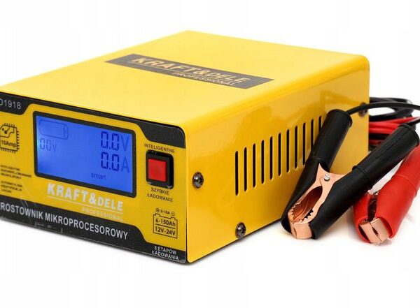 Prostownik Mikroprocesorowy Akumulatorowy 12v 24v-2