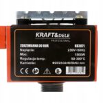 Zgrzewarka Do Rur Pcv Pp 1500w Matryce 20-63mm 6-12