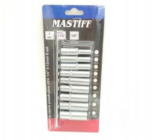 Klucze Nasadowe Nasadki Naszynie Przedluzane 9szt-6