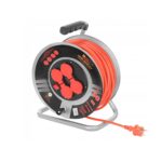 Przedluzacz Bebnowy Onex 25 M 4 Szt. Gniazd Srebrny-7