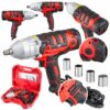 Klucz Udarowy Elektryczny 800nm 2200w + 4x Nasadki