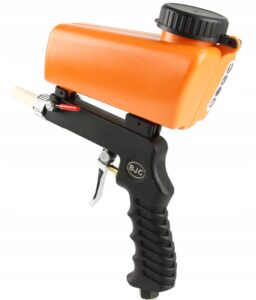 Pistolet Do Piaskowania Sodowania Piaskarka Mocny +2x Dysze Ceramiczne-7