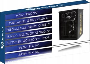 Nagrzewnica Dmuchawa Grzejnik 2000w 230v Farelka-15