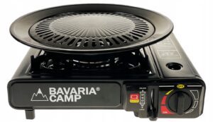 Gazowa Kuchenka Turystyczna Grill + 3w1 Butla/kart-2