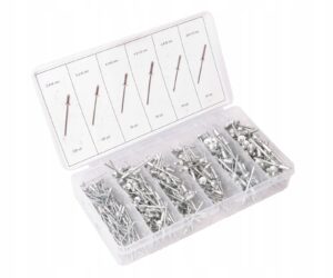 Nity Zrywalne Zestaw Nitow Trzpieniem Stalowym 400 Szt. Organizer-6