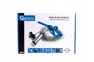Pompa Do Oleju Zatapialna 12v 51mm Z Przewodem 4m I Pistoletem Cpn-11