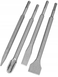 Dluta Do Betonu Sds+ Plus Zestaw 4 X Dluto Silver-3