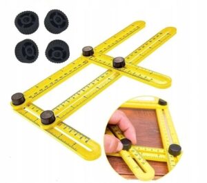 Katownik Wielofunk Templater Linijka Miarka Katowa-6