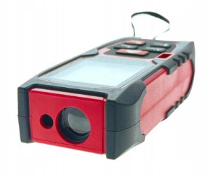 Dalmierz Laserowy Multifunkcyjny Poziomica Dzwiek Lcd 100m-9
