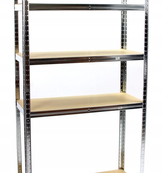 Regal Metalowy Magazynowy Warsztatowy Garazowy Z Polkami 180x90x40-2