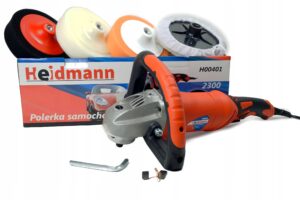Polerka Samochodowa Szlifierka 2300w +3xgabka Heid-7