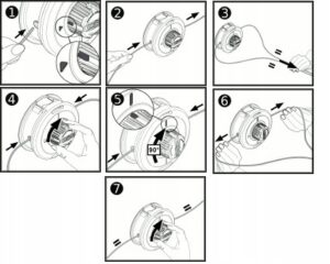 Glowica Zylkowa Do Kosy Automat Z Lozyskiem M12*1,75 Husqvarna-5