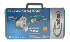 Szlifierka Katowa 1200w Regulacja Obrotow Zestaw-14