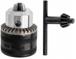 Uchwyt Wiertarki Glowica Stozek B18 3-16 Mm Futro-4